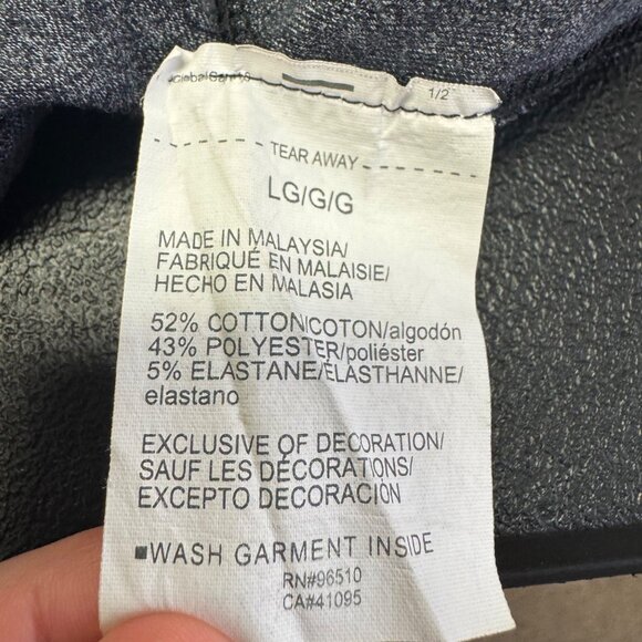 Under C Armour Mens Project Rock Henley Shirt Loose Fit HeatGear Gray Size Large - Picture 7 of 10